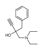 2-benzyl-1-(diethylamino)but-3-yn-2-ol Structure