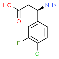 (R)-3-amino-3-(4-chloro-3-fluorophenyl)propanoic acid picture