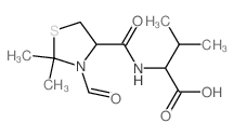 2-[(3-formyl-2,2-dimethyl-thiazolidine-4-carbonyl)amino]-3-methyl-butanoic acid picture