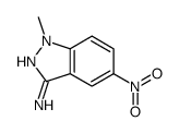 1-Methyl-5-nitro-1H-indazol-3-ylamine structure