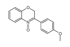 3-(4-methoxyphenyl)-4-oxido-2H-1,4-benzoxazin-4-ium Structure