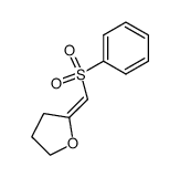 2-[(E)-(phenylsulfonyl)methylidene]tetrahydrofuran Structure
