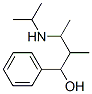 3-(Isopropylamino)-2-methyl-1-phenyl-1-butanol structure