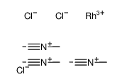 isocyanomethane,trichlororhodium结构式