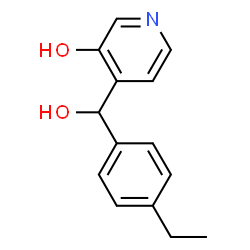 4-Pyridinemethanol,alpha-(4-ethylphenyl)-3-hydroxy-(9CI) picture