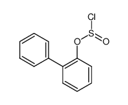 [1,1'-biphenyl]-2-yl sulfurochloridite Structure