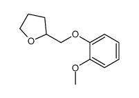 2-[(2-methoxyphenoxy)methyl]oxolane Structure