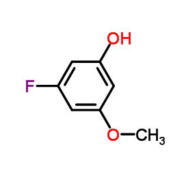3-氟-5-甲氧基苯酚结构式