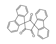 dispiro[fluorene-9,1'-cyclopentane-3',9''-fluorene]-2',4',5'-trione结构式