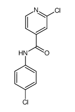 2-chloro-N-(4-chlorophenyl)pyridine-4-carboxamide picture