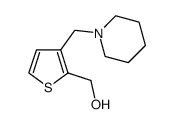 (3-Piperidin-1-ylmethyl-thiophen-2-yl)-methanol Structure
