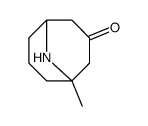 1-methyl-9-aza-bicyclo[3.3.1]nonan-3-one结构式