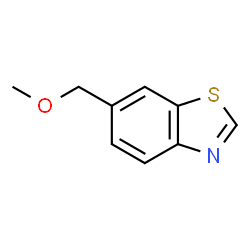 Benzothiazole, 6-(methoxymethyl)- (9CI) structure