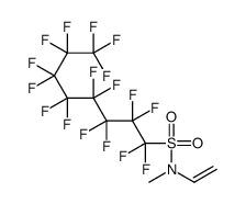 N-ethenyl-1,1,2,2,3,3,4,4,5,5,6,6,7,7,8,8,8-heptadecafluoro-N-methyloctane-1-sulfonamide Structure