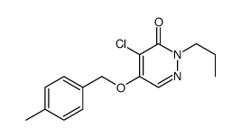 4-chloro-5-[(4-methylphenyl)methoxy]-2-propylpyridazin-3-one Structure