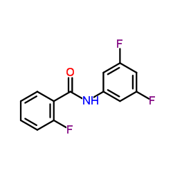 2-Fluoro-N-(3,5-difluorophenyl)benzamide structure