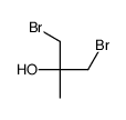 1,3-dibromo-2-methylpropan-2-ol Structure