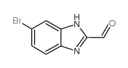 6-BROMO-1H-BENZOIMIDAZOLE-2-CARBALDEHYDE structure