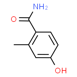 4-羟基-2-甲基苯甲酰胺结构式