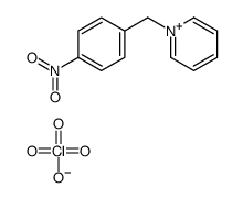 1-[(4-nitrophenyl)methyl]pyridin-1-ium,perchlorate Structure