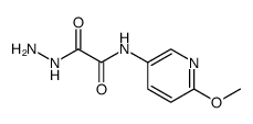 Acetic acid, 2-[(6-methoxy-3-pyridinyl)amino]-2-oxo-, hydrazide picture