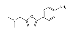 2-Furanmethanamine, 5-(4-aminophenyl)-N,N-dimethyl Structure