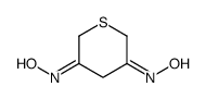 N-(5-hydroxyiminothian-3-ylidene)hydroxylamine Structure