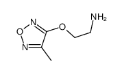 2-[(4-Methyl-1,2,5-oxadiazol-3-yl)oxy]ethanamine Structure