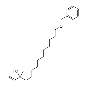 3-methyl-14-phenylmethoxytetradec-1-en-3-ol Structure