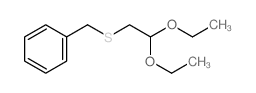 2,2-diethoxyethylsulfanylmethylbenzene结构式