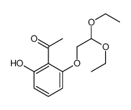 1-[2-(2,2-diethoxyethoxy)-6-hydroxyphenyl]ethanone Structure
