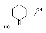 (R)-哌啶-2-基甲醇盐酸盐结构式