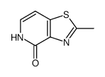 2-Methyl-5H-thiazolo[4,5-c]pyridin-4-one结构式