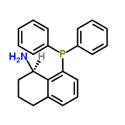 (R)-8-(二苯基膦)-1,2,3,4-四氢萘-1-胺结构式