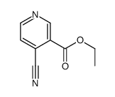 ethyl 4-cyanopyridine-3-carboxylate结构式