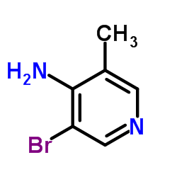 3-Bromo-5-methyl-4-pyridinamine Structure