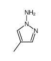 4-methylpyrazol-1-amine Structure