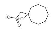 (1-hydroxy-cyclooctyl)-acetic acid Structure