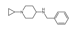 N-benzyl-1-cyclopropyl-piperidin-4-amine Structure