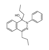 2-phenyl-1,4-dipropyl-1,2-dihydro-phthalazin-1-ol结构式