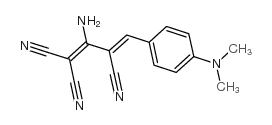 1,3-BUTADIENE-1,1,3-TRICARBONITRILE, 2-AMINO-4-(p-(DIMETHYLAMINO)PHENY L)-结构式