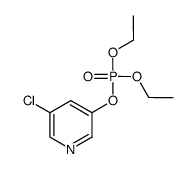 diethyl 5-chloropyridin-3-yl phosphate结构式