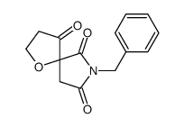 7-Benzyl-1-oxa-7-azaspiro[4.4]nonane-4,6,8-trione Structure