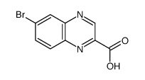 6-bromoquinoxaline-2-carboxylic acid structure