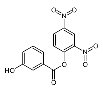 (2,4-dinitrophenyl) 3-hydroxybenzoate结构式