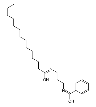 N-[3-(tetradecanoylamino)propyl]benzamide结构式