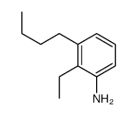 3-butyl-2-ethylaniline结构式