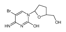 5-Bromo-2',3'-dideoxycytidine structure