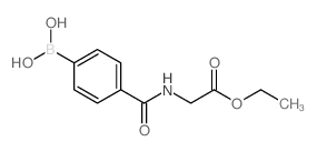 (4-((2-Ethoxy-2-oxoethyl)carbamoyl)phenyl)boronic acid picture
