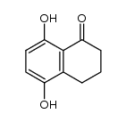 5,8-dihydroxy-1-tetralone Structure